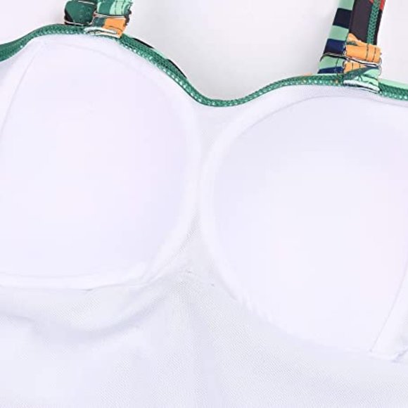 One-Piece Tropical Bathing Suit - Picture 5 of 6